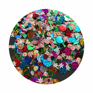 Arcilla polimérica navideña de Papá Noel