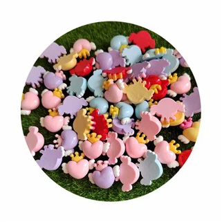 Cuentas en forma de corazón para hacer joyas